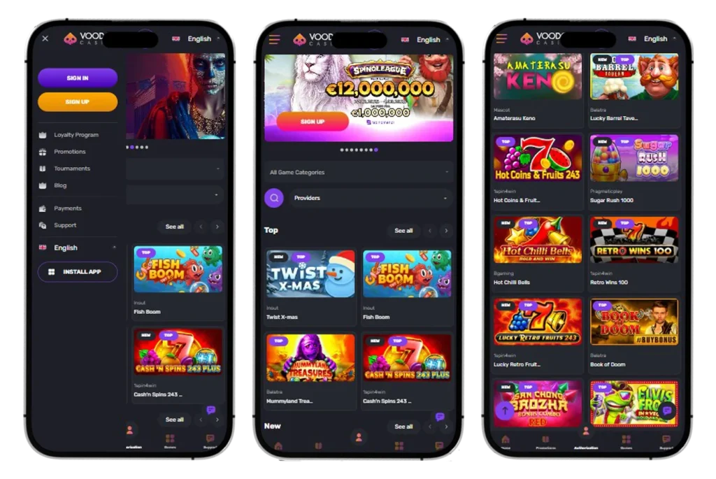 Voodoo Casino Mobile 