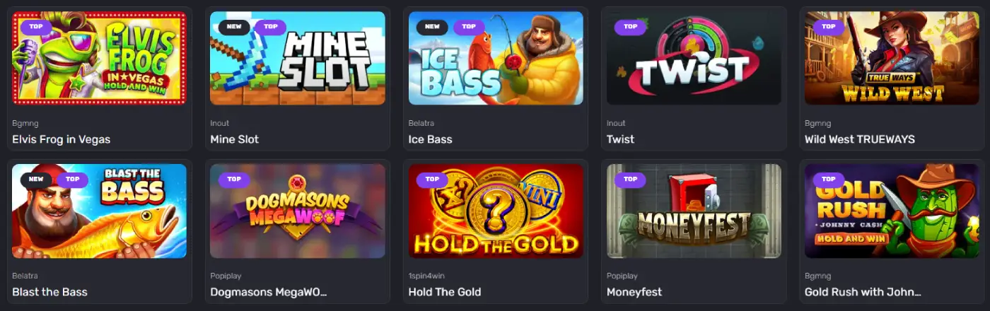 Voodoo Casino UK Slots