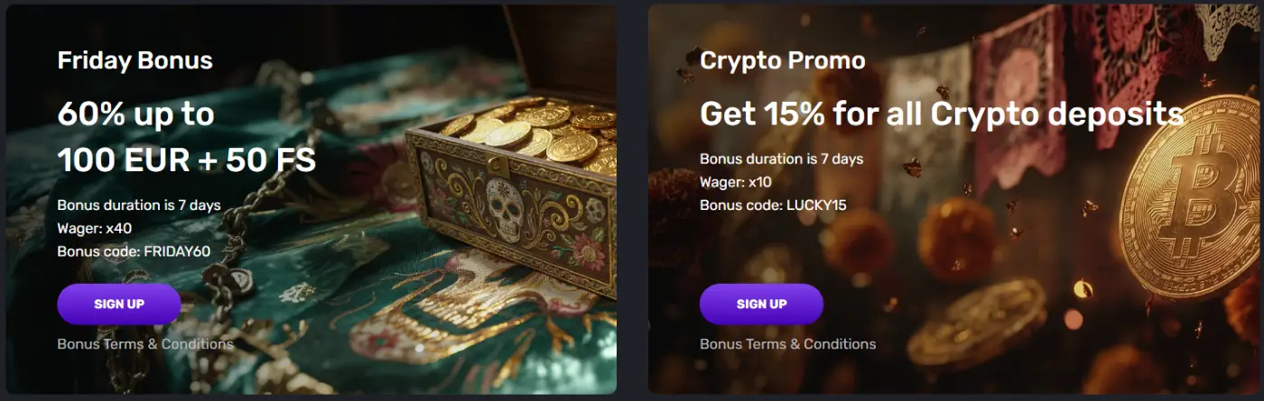 Voodoo Casino Reload Promotions