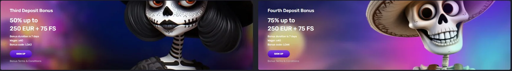 Voodoo Casino bonus
